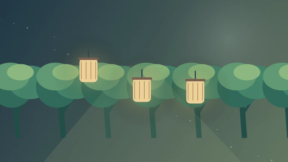Lantern Trail concept illustration