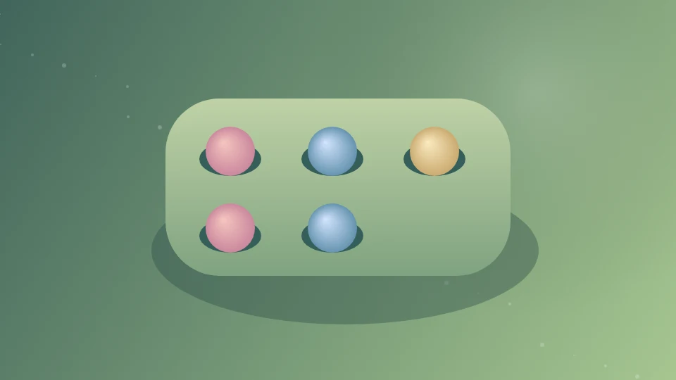 Moss & Marbles concept illustration
